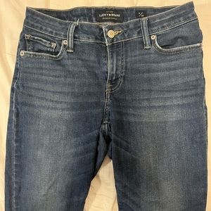 Lucky brand jeans size 6 skinny